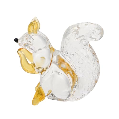 HOLIDYOYO Kristalleichhörnchen Bastelset Basteln Kristallbären Kristall Tiere Mini-eichhörnchen-Figuren Eichhörnchenjagd Eichhörnchen Figur Eichhörnchen-Statue Figur Kristall Yellow HOLIDYOYO Kristalleichhörnchen Bastelset Basteln Kristallbären Kristall Tiere Mini-eichhörnchen-Figuren Eichhörnchenjagd Eichhörnchen Figur Eichhörnchen-Statue Figur Kristall Yellow von HOLIDYOYO