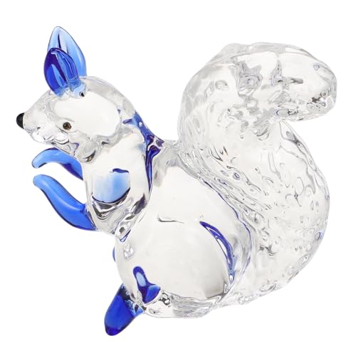 HOLIDYOYO Kristalleichhörnchen Eichhörnchen Eichhörnchenfiguren Eichhörnchenjagd Kristall-Statue Eichhörnchen-gartenstatue Kristallbären Eichhörnchen-schneekugel Kristall Blue HOLIDYOYO Kristalleichhörnchen Eichhörnchen Eichhörnchenfiguren Eichhörnchenjagd Kristall-Statue Eichhörnchen-gartenstatue Kristallbären Eichhörnchen-schneekugel Kristall Blue von HOLIDYOYO