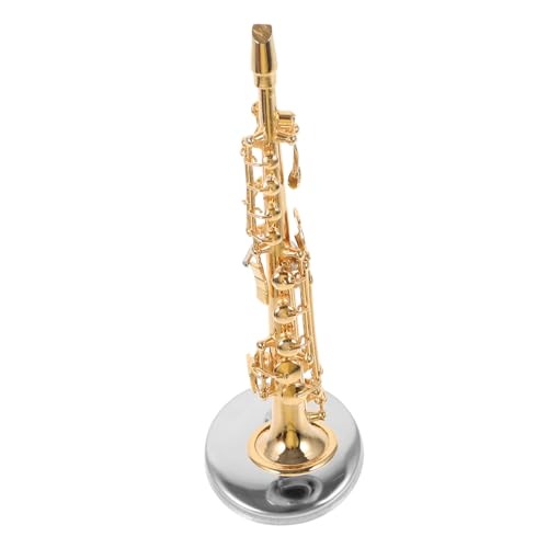 HOLIDYOYO Miniatur-Saxophon Realistisches Saxophon Mini-Spielzeug Dekoratives Blasinstrument Für Zuhause HOLIDYOYO Miniatur-Saxophon Realistisches Saxophon Mini-Spielzeug Dekoratives Blasinstrument Für Zuhause von HOLIDYOYO