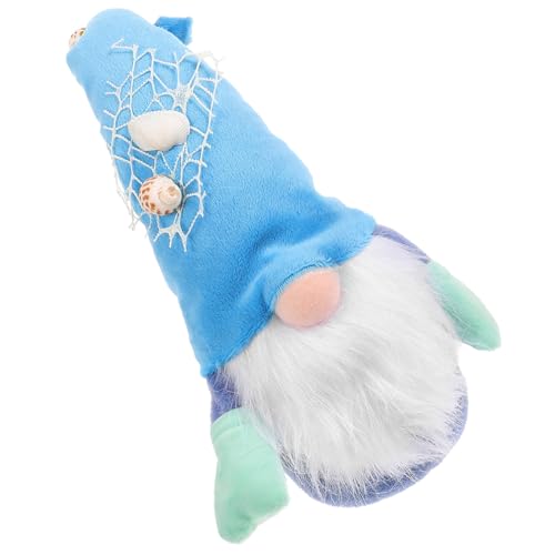 HOLIDYOYO Ocean Festival Gesichtslose Puppenornamente Gnom Gartenschmuck Im Freien Gartenverzierung Märchengarten Tragbare Gartendekorationen Halloween- Herbstdeko Bausatz Kies von HOLIDYOYO