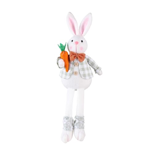 HOLIDYOYO Osterhasenpuppe Ausgestopft Kaninchenspielzeug Hasenfigur Stofftier-partyartikel Häschen-Desktop- Gartenhasen-skulptur Dekorative Figuren Miniatur-kuscheltiere Plüsch Grün HOLIDYOYO Osterhasenpuppe Ausgestopft Kaninchenspielzeug Hasenfigur Stofftier-partyartikel Häschen-Desktop- Gartenhasen-skulptur Dekorative Figuren Miniatur-kuscheltiere Plüsch Grün von HOLIDYOYO