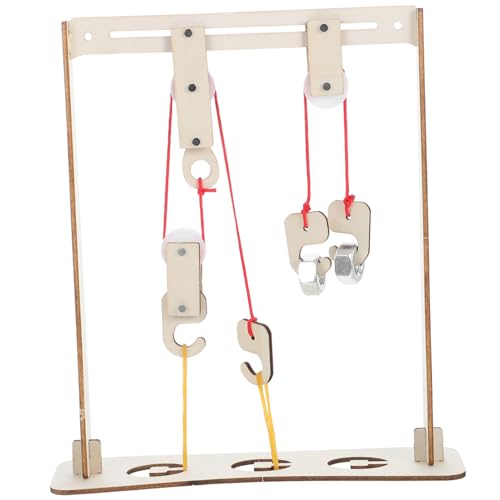 HOLIDYOYO Physik Experimentier Set Flaschenzugsystem DIY Modellbau Kran Lernkit für Wissenschaftliche Experimente Schulunterricht Mechanik Prinzipien Verstehen HOLIDYOYO Physik Experimentier Set Flaschenzugsystem DIY Modellbau Kran Lernkit für Wissenschaftliche Experimente Schulunterricht Mechanik Prinzipien Verstehen von HOLIDYOYO