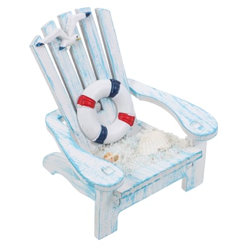 HOLIDYOYO Strandstuhl Mediterraner Puppenhaus Dekorativer Handyhalter Stranddesign Niedliches Accessoire für Miniaturhäuser und Schreibtische HOLIDYOYO Strandstuhl Mediterraner Puppenhaus Dekorativer Handyhalter Stranddesign Niedliches Accessoire für Miniaturhäuser und Schreibtische von HOLIDYOYO