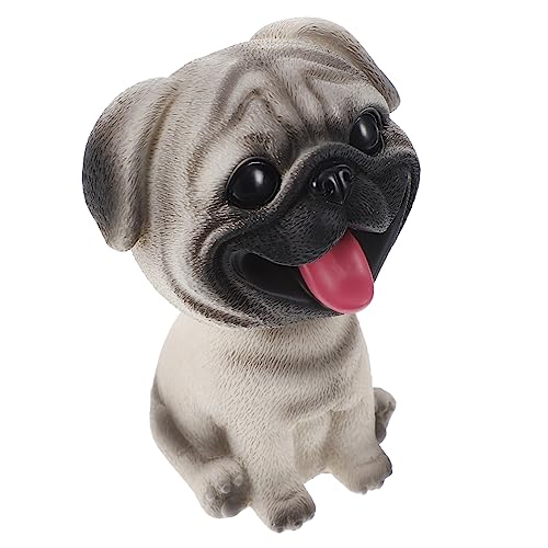 HOLIDYOYO Welpenschmuck Harz Hund Dekoration Für Auto Armaturenbrett Schütteln Hund Ornament Vorhanden HOLIDYOYO Welpenschmuck Harz Hund Dekoration Für Auto Armaturenbrett Schütteln Hund Ornament Vorhanden von HOLIDYOYO