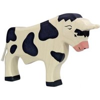 HOLZTIGER 80000 Stier, schwarz ca. 19 x 2,8 x 13,5 cm, Holz von HOLZTIGER