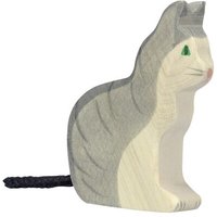 HOLZTIGER 80055 Katze, sitzend ca. 7 x 1,9 x 8 cm, Holz HOLZTIGER 80055 Katze, sitzend ca. 7 x 1,9 x 8 cm, Holz von HOLZTIGER