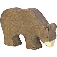 HOLZTIGER 80184 Braunbär, fressend von HOLZTIGER