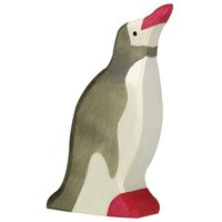 HOLZTIGER 80210 Pinguin, Kopf hoch ca. 5 x 2,3 x 10,5 cm, Holz HOLZTIGER 80210 Pinguin, Kopf hoch ca. 5 x 2,3 x 10,5 cm, Holz von HOLZTIGER