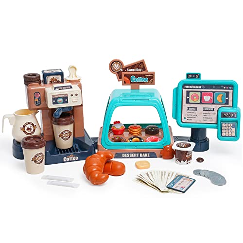 HOMCENT Kaffeemaschine Kinder, Rollenspiel Spielzeug mit Kaffeemaschine, Kaffeemaschine für Kinder Geburtstag, Grün HOMCENT Kaffeemaschine Kinder, Rollenspiel Spielzeug mit Kaffeemaschine, Kaffeemaschine für Kinder Geburtstag, Grün von HOMCENT