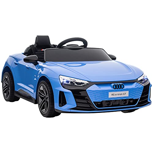 HOMCOM Elektroauto Kinderfahrzeug 12 V - inkl. Fernbedienung für Eltern - V. Max. 5 Km/h - Sound- und Lichteffekte - Audi RS E-tron GT blau HOMCOM Elektroauto Kinderfahrzeug 12 V - inkl. Fernbedienung für Eltern - V. Max. 5 Km/h - Sound- und Lichteffekte - Audi RS E-tron GT blau von HOMCOM
