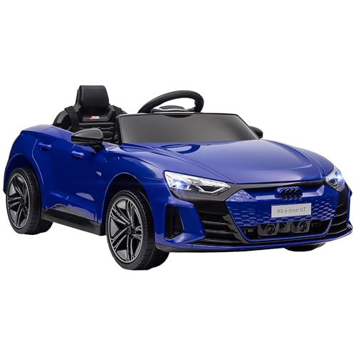 HOMCOM Elektroauto Kinderfahrzeug 12 V - inkl. Fernbedienung für Eltern - V. Max. 5 Km/h - Sound- und Lichteffekte - Audi RS E-tron GT dunkelblau HOMCOM Elektroauto Kinderfahrzeug 12 V - inkl. Fernbedienung für Eltern - V. Max. 5 Km/h - Sound- und Lichteffekte - Audi RS E-tron GT dunkelblau von HOMCOM