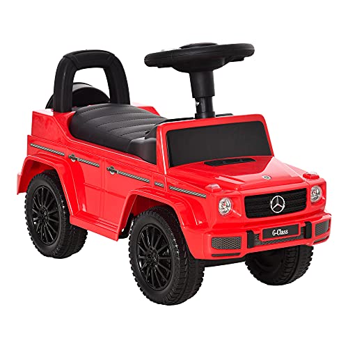 HOMCOM LKW Kinder Schiebefahrzeug Lizenz Mercedes Benz 12-36 Monate Kofferraum Hupe Scheinwerfer Rot HOMCOM LKW Kinder Schiebefahrzeug Lizenz Mercedes Benz 12-36 Monate Kofferraum Hupe Scheinwerfer Rot von HOMCOM