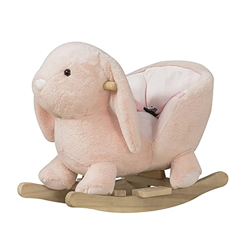 HOMCOM Schaukelpferd Kaninchen Schaukel Rosa 60 x 33 x 50 cm für Kinder 18-36 Monate (unisex) HOMCOM Schaukelpferd Kaninchen Schaukel Rosa 60 x 33 x 50 cm für Kinder 18-36 Monate (unisex) von HOMCOM