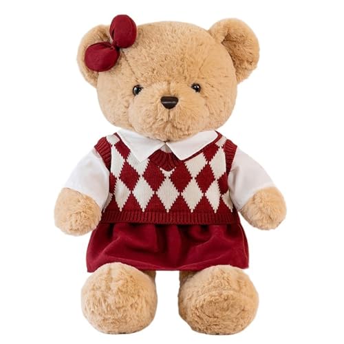 HOMEXYLYL Bär Plüschtiere, Niedlicher Teddybär Weihnachten Valentinstag Geburtstag Geschenk Geeignet Für Erwachsene Und Kinder(Pink) von HOMEXYLYL
