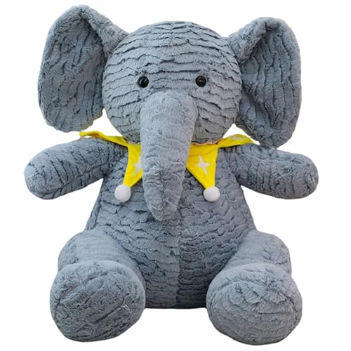 HOMEXYLYL Elefanten-Plüschtier, Elefanten-Plüschtier, Sternschal, weich, kuschelig, for Umarmen, Weihnachts- und Geburtstagsgeschenke for Kinder(L) von HOMEXYLYL