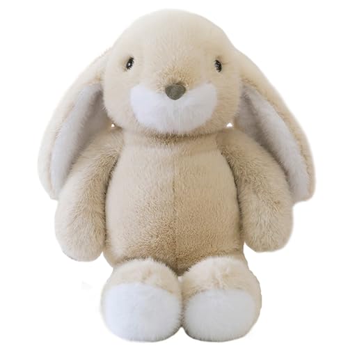 HOMEXYLYL Hase mit Hängeohren, Kuscheltier, Häschen, weiches Plüschspielzeug, pelzig, süß, for Jungen und Mädchen, Kinder, Ostern, Geburtstagsgeschenke von HOMEXYLYL