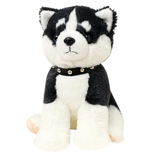 HOMEXYLYL Husky Plüschtier, Simulation eines Husky-Hundes, weiches, lebensechtes, kuscheliges Geburtstags, Kindern und Erwachsenen gefällt HOMEXYLYL Husky Plüschtier, Simulation eines Husky-Hundes, weiches, lebensechtes, kuscheliges Geburtstags, Kindern und Erwachsenen gefällt von HOMEXYLYL
