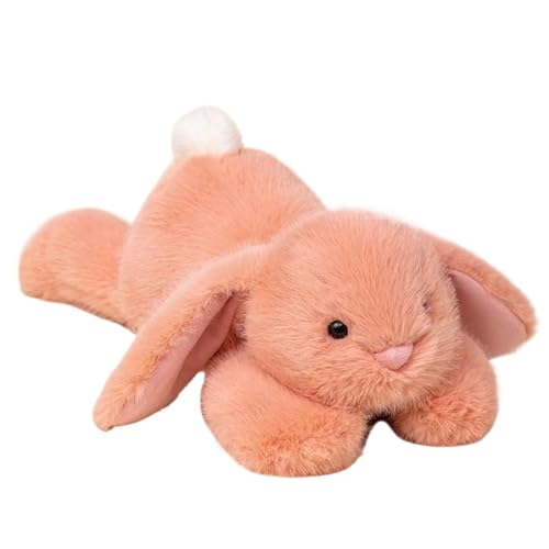 HOMEXYLYL Kaninchen Plüschtier Kaninchen Plüschtier Niedliche Stoffohren Weihnachten Ostern Geburtstag Kinder Erwachsene Geschenke(Pink) von HOMEXYLYL