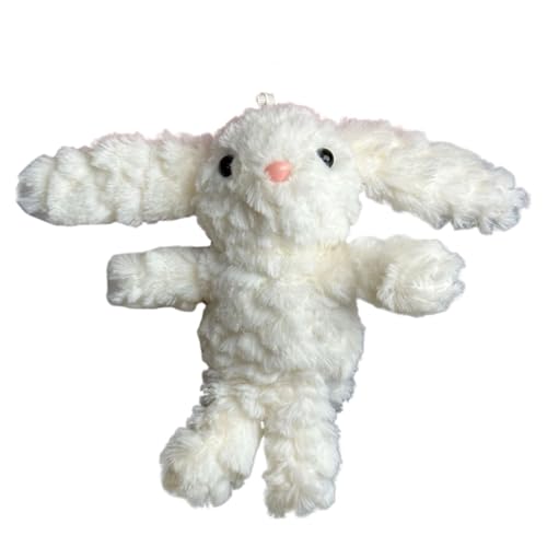 HOMEXYLYL Kaninchen Stofftier, Hase Plüschspielzeug Weicher Anhänger Ostern Weihnachten Geburtstagsgeschenke for Kinder Erwachsene von HOMEXYLYL