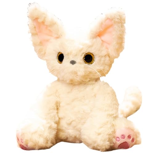 HOMEXYLYL Katze Kuscheltier, Plüschtier Weißes Kätzchen Squishy Karikatur Kawaii Mädchen Kind Neujahr Geburtstag Weihnachten Geschenk von HOMEXYLYL