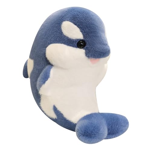 HOMEXYLYL Killerwal-Plüschtier, Orca-Plüschtier, süßes, weiches Meerestier, for Kinder(Blue) von HOMEXYLYL