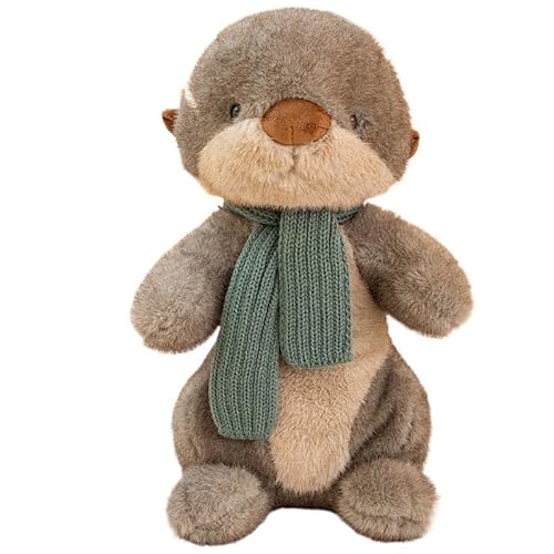 HOMEXYLYL Otter Plüschtiere, Otter Kuscheltiere Kuschelige Süße Cartoon Plüschtiere Pelzige Geschenke for Freunde Und Familie von HOMEXYLYL