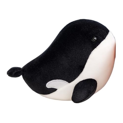 HOMEXYLYL Wal-Plüschtier, Mini Weich Niedlich Meerestier Geburtstags Jungen Und Mädchen(Black) von HOMEXYLYL