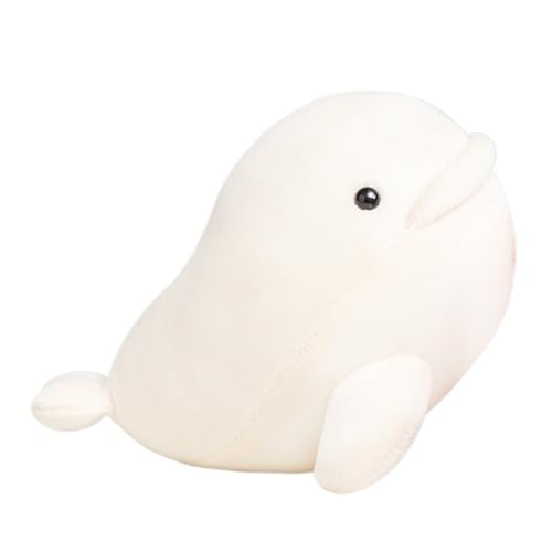 HOMEXYLYL Wal-Plüschtier, Mini Weich Niedlich Meerestier Geburtstags Jungen Und Mädchen(White) von HOMEXYLYL