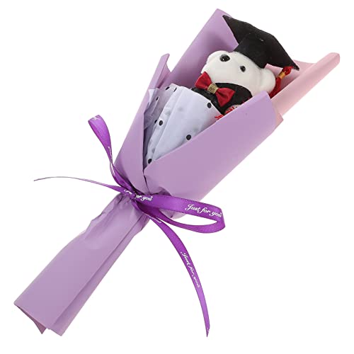 HOMOBABE 1 Bund Bärenstrauß Ballongirland -Kit Doktorgrad Vor abschlussgeschenk Abschlussfeier Dekoration hochzeitsgeschenke gastgeschenke Hochzeit Abschlussblumenstrauß Figur Puppenstrauß von HOMOBABE
