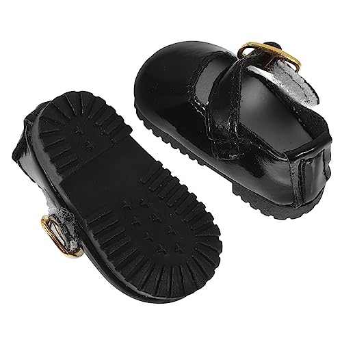 HOMOBABE 1 Paar Mini Bjd Puppenschuhe aus PU für Mädchen Handgefertigte Dekorative Lederschuhe für Große Puppen als Kostümzubehör für Rollenspiele und HOMOBABE 1 Paar Mini Bjd Puppenschuhe aus PU für Mädchen Handgefertigte Dekorative Lederschuhe für Große Puppen als Kostümzubehör für Rollenspiele und von HOMOBABE