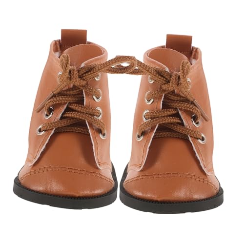 HOMOBABE 1 Paar Miniatur-puppenstiefel, Puppenschuhe, Mini-puppenstiefel, Puppenzubehör, Puppen-anziehzubehör HOMOBABE 1 Paar Miniatur-puppenstiefel, Puppenschuhe, Mini-puppenstiefel, Puppenzubehör, Puppen-anziehzubehör von HOMOBABE