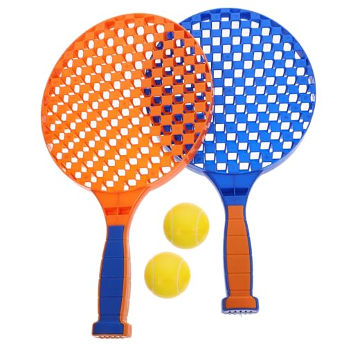 HOMOBABE 1 Satz Badminton Racket für Plastikschläger und Bälle Outdoor für Sport und Freizeit Fördert die Koordination und Interaktion zwischen Eltern und Kindern von HOMOBABE