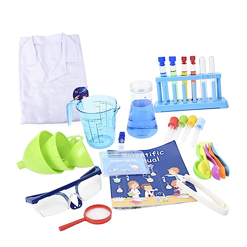 HOMOBABE 1 Satz Chemie Experimentierkasten für Wissenschafts Kit für Labor und Rollenspiel Geeignet für Schulprojekte und Kreative Experimente Zufällige Farbe Zufällige Farbe von HOMOBABE