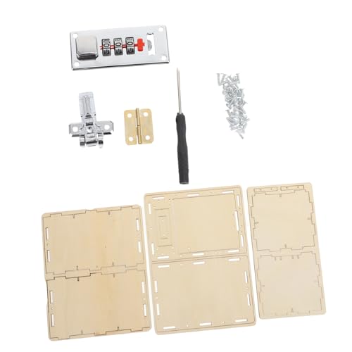 HOMOBABE 1 Satz DIY Holz Puzzle mit Passwort Box Design Pädagogisches für Hand Augen Koordination und Logischem Kreatives für Junge Mädchen HOMOBABE 1 Satz DIY Holz Puzzle mit Passwort Box Design Pädagogisches für Hand Augen Koordination und Logischem Kreatives für Junge Mädchen von HOMOBABE