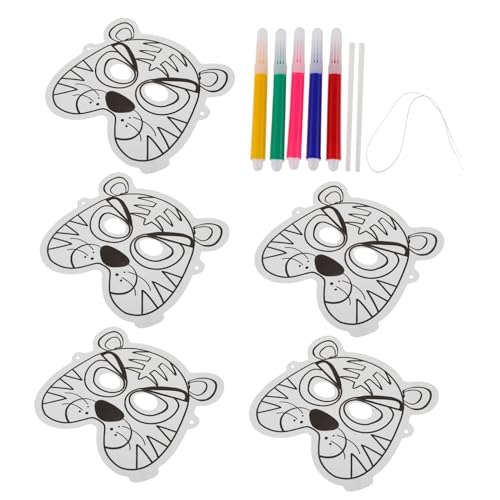 HOMOBABE 1 Satz Doodle-Ballonmaske Maskerademaske für Halloween-Maskenstütze Leere unbemalte Maske DIY -Masken Maskerade Masken Masse leere Cosplay-Masken Glasur Weiß HOMOBABE 1 Satz Doodle-Ballonmaske Maskerademaske für Halloween-Maskenstütze Leere unbemalte Maske DIY -Masken Maskerade Masken Masse leere Cosplay-Masken Glasur Weiß von HOMOBABE