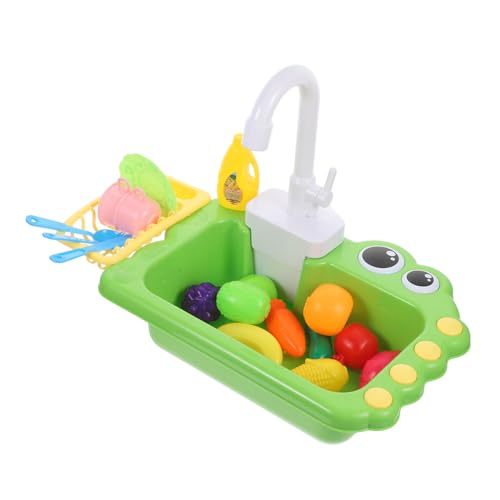 HOMOBABE 1 Satz Elektrisches Geschirrspüler Spielzeugset für Interaktives Küchen Waschbecken mit Wasserzirkulation Rollenspielzeug für Kreative Spielstunden und Eltern Junge Mädchen HOMOBABE 1 Satz Elektrisches Geschirrspüler Spielzeugset für Interaktives Küchen Waschbecken mit Wasserzirkulation Rollenspielzeug für Kreative Spielstunden und Eltern Junge Mädchen von HOMOBABE