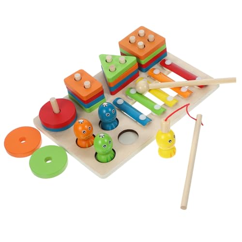 HOMOBABE 1 Satz Holzspielzeug Geometrische Formen Erkennung für Pädagogisches Kreativität und Farblernen für Vorschulkinder und Freizeitaktivitäten HOMOBABE 1 Satz Holzspielzeug Geometrische Formen Erkennung für Pädagogisches Kreativität und Farblernen für Vorschulkinder und Freizeitaktivitäten von HOMOBABE