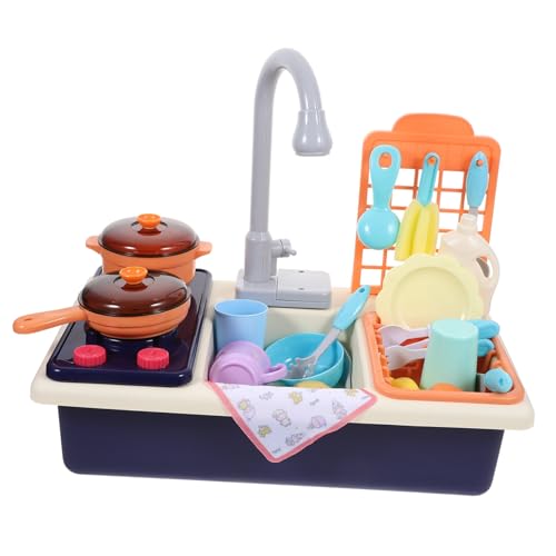 HOMOBABE 1 Satz Küchenspielzeugset für Elektronische Spülmaschine mit Wasserfunktion Generation Blau ohne Batterie Fördert Kreativität und Rollenspiel für Kleinkinder HOMOBABE 1 Satz Küchenspielzeugset für Elektronische Spülmaschine mit Wasserfunktion Generation Blau ohne Batterie Fördert Kreativität und Rollenspiel für Kleinkinder von HOMOBABE