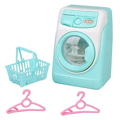 HOMOBABE 1 Satz Mini Waschmaschine für Puppenhaus Kreatives Rollenspiel für Sicheres Design ohne Scharfe Kanten für Kleine Mädchen HOMOBABE 1 Satz Mini Waschmaschine für Puppenhaus Kreatives Rollenspiel für Sicheres Design ohne Scharfe Kanten für Kleine Mädchen von HOMOBABE