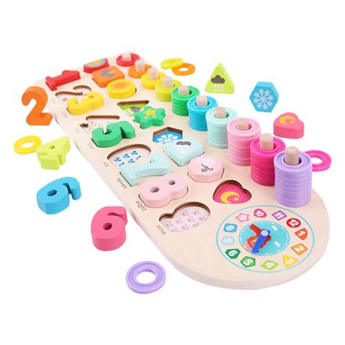 HOMOBABE 1 Satz Pädagogischem Puzzle für Kreatives Cartoon Puzzle für Kleinkinder Kognitiven Fähigkeiten und Ansprechend für Lernen von HOMOBABE