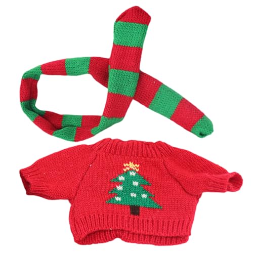 HOMOBABE 1 Satz Pullover -Schalanzug Modell Puppenhauszubehör klein Miniatur Kind Kleider Minipullover dekorativer Minischal Mini-Schal Strickschal Mini-Zubehör Stoff HOMOBABE 1 Satz Pullover -Schalanzug Modell Puppenhauszubehör klein Miniatur Kind Kleider Minipullover dekorativer Minischal Mini-Schal Strickschal Mini-Zubehör Stoff von HOMOBABE