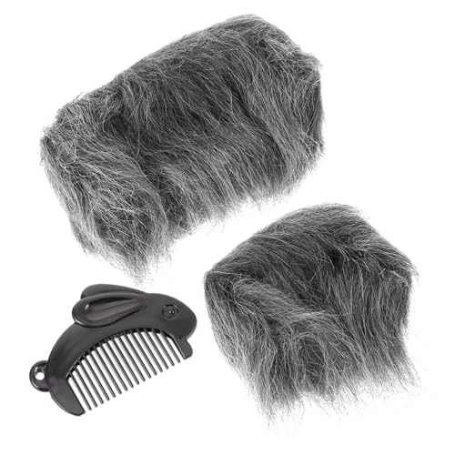 HOMOBABE 1 Satz Puppenhausmöbel Häuser Mädchen Sofas wohnzimmermöbel puppenhaus Einrichtung Puppenhaus Accessoires Puppenhauseinrichtung Miniatur-Couch Sofamöbel Plüsch Grey von HOMOBABE