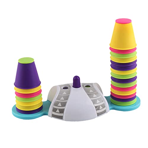 HOMOBABE 1 Satz Stapelbecher für Junge Mädchen Frühes Lernspielzeug Bunte und Sichere Entwicklungsspielzeuge Kreativität und Koordination für Kleinkinder und Aktivitäten zu Hause von HOMOBABE