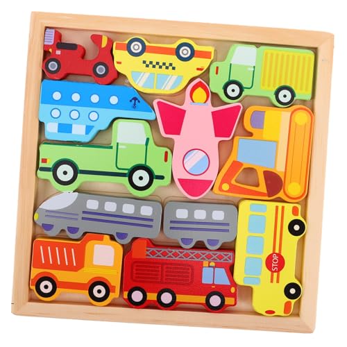 HOMOBABE 1 Satz Teiliges Holzpuzzle für Kleinkinder Kreatives Verkehrsmittel Puzzle zur Kognitiver Fähigkeiten und Hand Augen Koordination für Vorschulkinder für Frühkindliche Entwicklung HOMOBABE 1 Satz Teiliges Holzpuzzle für Kleinkinder Kreatives Verkehrsmittel Puzzle zur Kognitiver Fähigkeiten und Hand Augen Koordination für Vorschulkinder für Frühkindliche Entwicklung von HOMOBABE