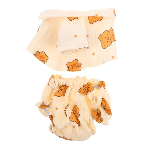 HOMOBABE 1 Set Bärenkleidung: Bärenpyjama – Plüschpuppenzubehör Für Komfort Und Kreativität Der Kinder – Plüschtierzubehör HOMOBABE 1 Set Bärenkleidung: Bärenpyjama – Plüschpuppenzubehör Für Komfort Und Kreativität Der Kinder – Plüschtierzubehör von HOMOBABE