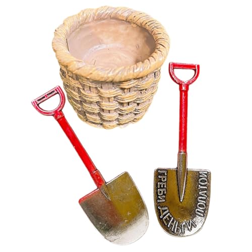 HOMOBABE 1 Set Mini Schaufel Gnom Feengarten Zubehör Schaufeln Gartenwerkzeug Tragbare Schaufel Miniaturen Puppenhaus Gartengreifkorb Winzige Kleine Künstliche Wohnaccessoires HOMOBABE 1 Set Mini Schaufel Gnom Feengarten Zubehör Schaufeln Gartenwerkzeug Tragbare Schaufel Miniaturen Puppenhaus Gartengreifkorb Winzige Kleine Künstliche Wohnaccessoires von HOMOBABE