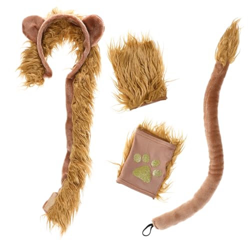 HOMOBABE 1 Set Stirnband Set Anzieh Kostüm Kostüm Für Löwenfell Löwenkostüm Für Erwachsene Löwenkostüm Für Frauen Cosplay Löwenkostüm Für Und HOMOBABE 1 Set Stirnband Set Anzieh Kostüm Kostüm Für Löwenfell Löwenkostüm Für Erwachsene Löwenkostüm Für Frauen Cosplay Löwenkostüm Für Und von HOMOBABE