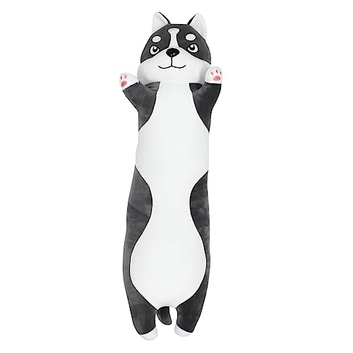 HOMOBABE 1 Stück Husky Plüschspielzeug Husky-hundekissen Gefülltes Husky- Plüsch Husky Gefülltes Husky-Kissen Kissen Werfen Tier Stofftier Elastisches Vlies HOMOBABE 1 Stück Husky Plüschspielzeug Husky-hundekissen Gefülltes Husky- Plüsch Husky Gefülltes Husky-Kissen Kissen Werfen Tier Stofftier Elastisches Vlies von HOMOBABE