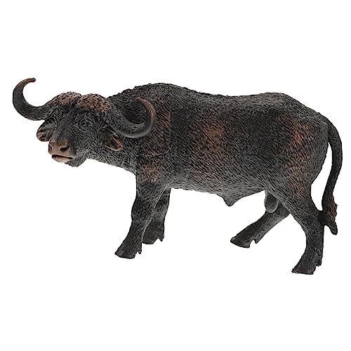 HOMOBABE 1 Stück Realistisches African Buffalo Modell Solide Simulation Tierfigur Dekoratives für Zuhause für Geschichtenerzählen Schreibtisch Dekoration HOMOBABE 1 Stück Realistisches African Buffalo Modell Solide Simulation Tierfigur Dekoratives für Zuhause für Geschichtenerzählen Schreibtisch Dekoration von HOMOBABE