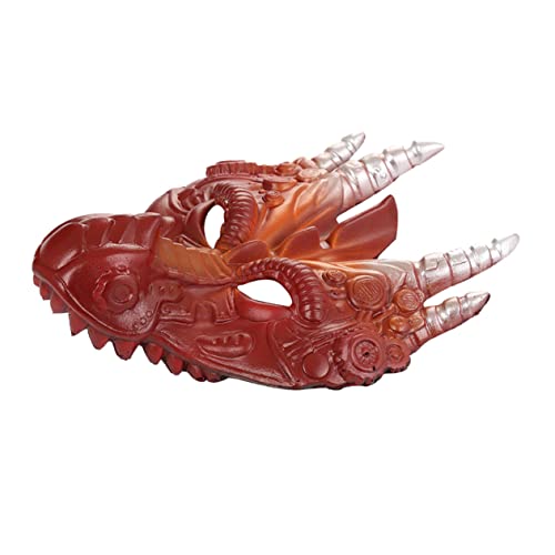 HOMOBABE 1 Stück Tierische Drachenmaske Kostüme Party Kostüm Drachenmaske Halloween-maske Maskerade Maske Frauen Maskerademaske Drachenmaskenkostüm Streich Nonne Gesicht Rot HOMOBABE 1 Stück Tierische Drachenmaske Kostüme Party Kostüm Drachenmaske Halloween-maske Maskerade Maske Frauen Maskerademaske Drachenmaskenkostüm Streich Nonne Gesicht Rot von HOMOBABE
